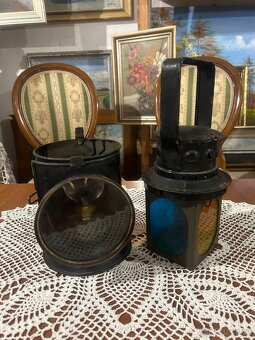 Železniční signální lampa Bladon Son 1938 - 9