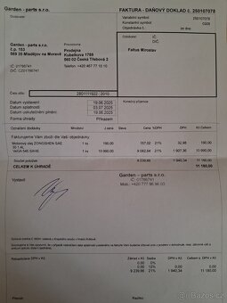 Sekacka benzinova VEGA 545 SXHE - 9