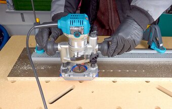 Prípravok pre vŕtanie otvorov systému LR32 Makita Wolfcraft - 9