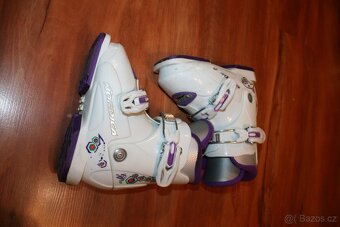 divcí lyže Atomic 70 cm , lyžaky Elan - 9