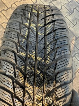 Kompletní alu kola Mini 5x112r17 + 205/65r16 zimní - 9