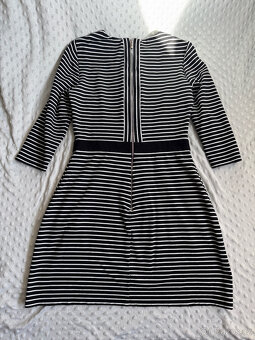 Karen Millen -M - pruhované šaty - 9
