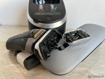 Braun Series9 PRO+(čistiace stanica,cestovné puzdro,adaptér) - 9