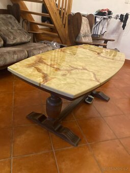 Prodám set 3+2+1 včetně stolku - 9