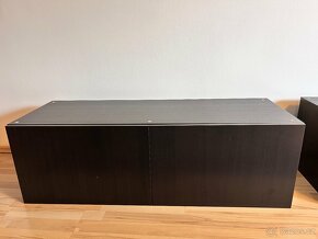 Ikea sestava Besta- 4 skříňky na zem + zeď, Top stav - 9