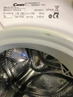 Prodám pračku Candy 1274 LW - 9