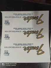 Fender dekály a ine 2 kusy za 10 eur - 9