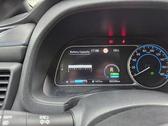 Nissan Leaf 40, zimní balíček, 60 000km, kamera - 9