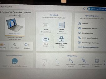 HP Pavilion x360 15-er1912nc Natural Silver v záruce - 9