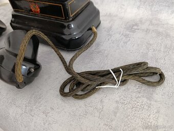Dánský historicky starý telefon JYDSK do vaší sbírky, muzea - 9