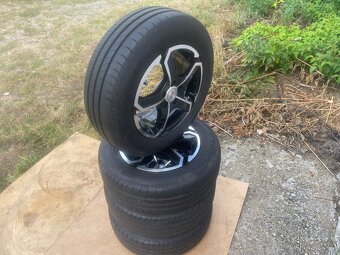 Alu kola 5x100.r15.Letní pneu 195/65/15.Škoda,Vw,Audi,Seat. - 9