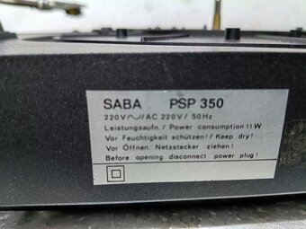 Saba PSP 350 Direct Drive PLL Gramofon - 9