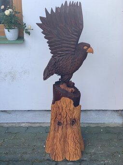 Dřevěná socha - 9