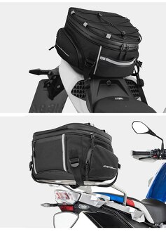 Brašna, taška na motocykl na zadní nosič - 9