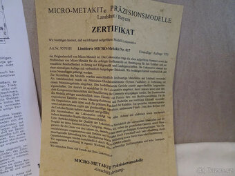 Micro Metakit 95703H, BR 97.304 DRG, Erzbergbahn, ozubnicová - 9