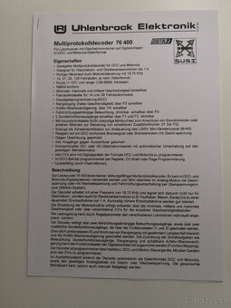 MÄRKLIN 20voltová brilantní parní lokomotiva HR7012920 (star - 9