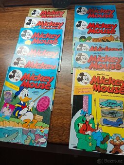 Mickey Mouse 1992 550kc) 11časopisů - 9