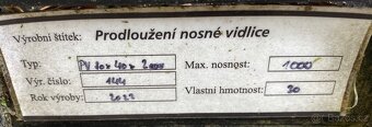 Paletizační vidle - 9