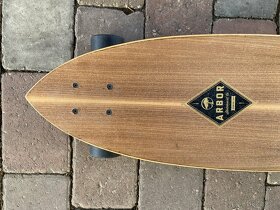 Longboard Arbor Mission Walnut 2015 - půl roku použitý - 9