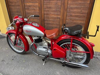 JAWA 250 Pérák typ 11 rok 1949 s doklady a STK - 9