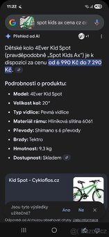 Dětské  kolo 4E, velmi pěkné - 9