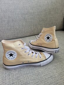 nové zlaté Converse Chuck Taylor All Star Hi Glitter vel 37 - 9