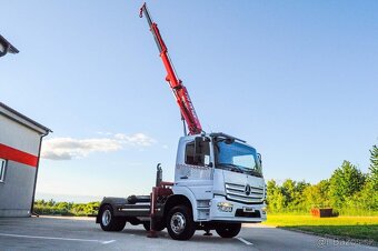 HÁKOVÝ NOSIČ KONTEJNERŮ HYDRAULICKÁ RUKA MERCEDES ATEGO EU6 - 9