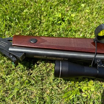 Hammerli Hunter Force 750 Combo 4,5mm puškohled 4x32 - 9