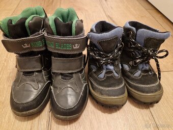 Dětské boty 21, 25 - 9
