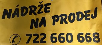 Zásobník 1000 litrů - potravinářský - víno,voda, kvas - 9