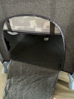 Cestovní postýlka Kinderkraft Joy Blue s doplňky - 9