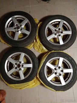 4x Alu kola 5x112 r16 Volkswagen - 9