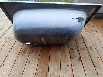 Zánovní plechová smaltovaná vana 120x70 Jika - 9