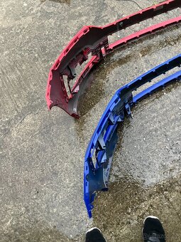 predni naraznik skoda octavia iv 4 modry cerveny - 9