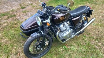 Royal Enfield Interceptor 650 + side Velorex - 9