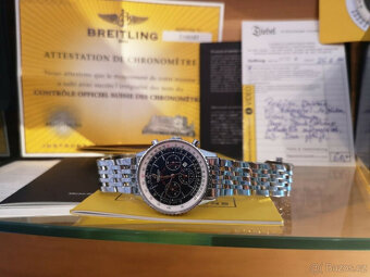 Exkluzivní hodinky BREITLING NAVITIMER MONTBRILLANT z nerezo - 9