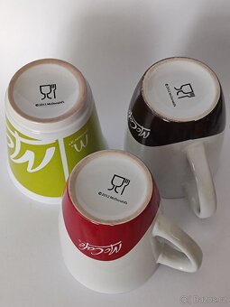 Hrnky na kávu McCafé z McDonald's, pošta 75.- - 9