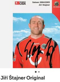 JIŘÍ ŠTAJNER - ORIGINÁLNÍ dres HANNOVER 96. - 9
