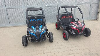 Dětská Buggy Cheetah Mini 163ccm, variator, 5-10let modrá - 9