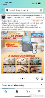 Orzbow Dětská Židlička –(6–36 měsíců) - 9