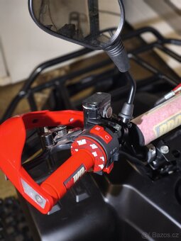 Dětská benzínová čtyřkolka 110ccm od 106cm - 9