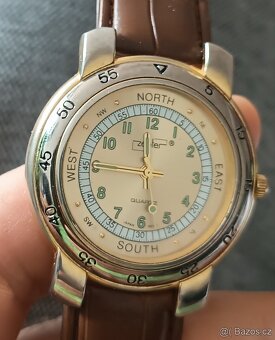 Prodám hodinky PHILIP ZEPTER _ SWISS _ NOVÁ BATERIE👍👍👍 - 9