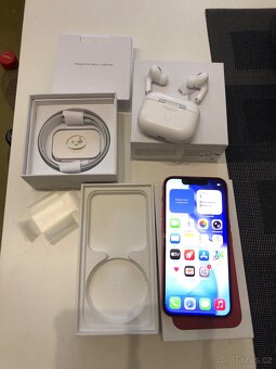 IPHONE 13 MINI 128 GB RED PLUS AIRPODS PRO - 9