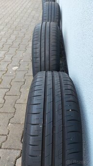 Alu kola 5x100 r15 originál vw Polo letní pneu - 9