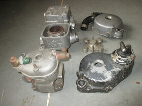 ND na závodní motor čz 511 516 válec hlava víko vodní pumpa - 9