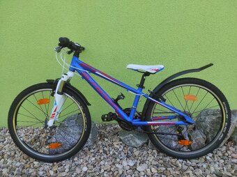 Značkové dětské kolo Superior 24" (modrá/červená) - 9