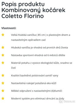 Kočárek Coletto - 9