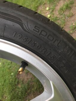 Alu kola 5x100 r15 Škoda - 9