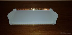 Porcelán motiv červenozlatý lem Constance THUN - 9