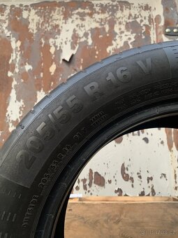 4ks 205/55/16 Continental/2017/91V/letní pneu 6.7m - 9